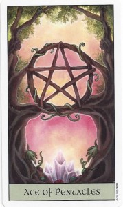 crystal visions tarot ace of pentacles